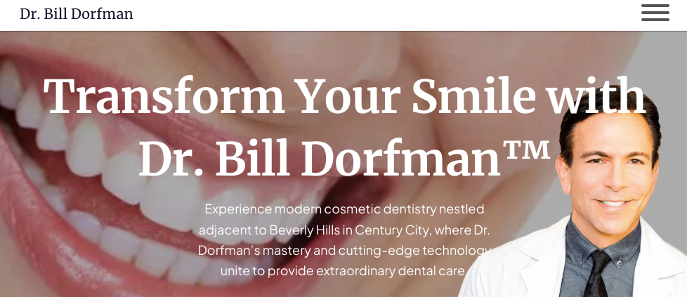 Dr. Bill Dorfman, DDS – Century City Aesthetic Dentistry