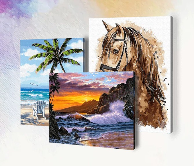 adult painting by numbers