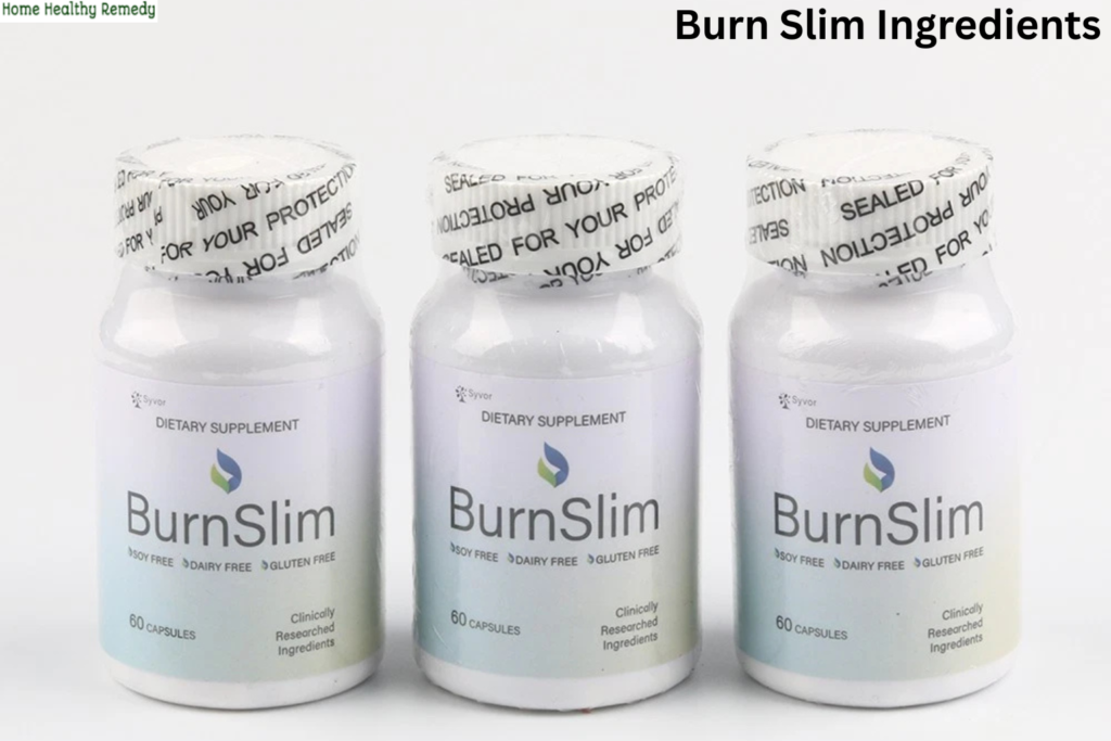 burn slim ingredients