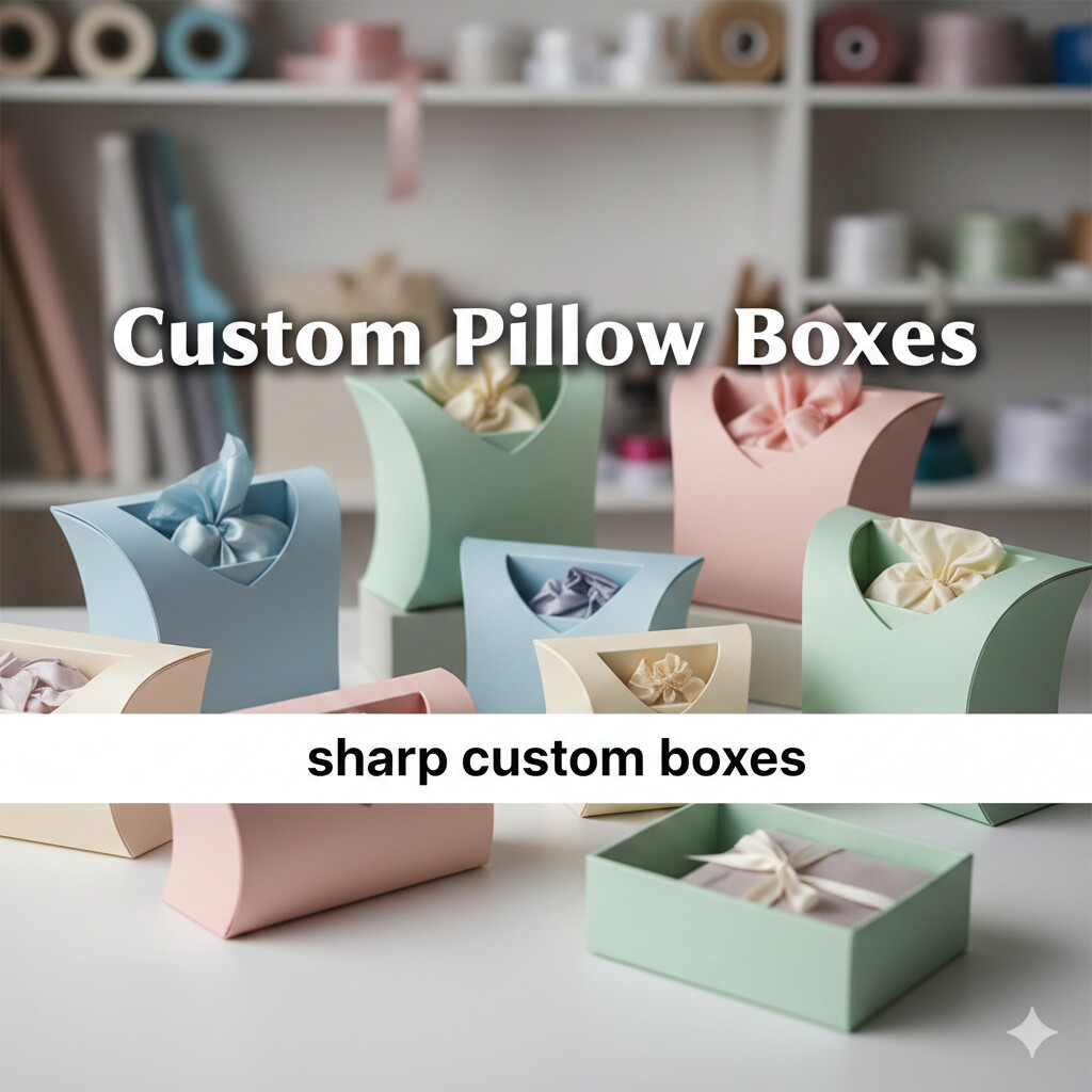 custom pillow boxes