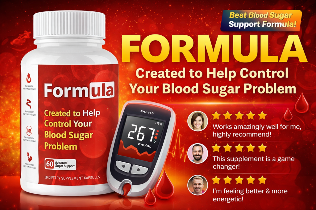 formula supplement promoting blood sugar control