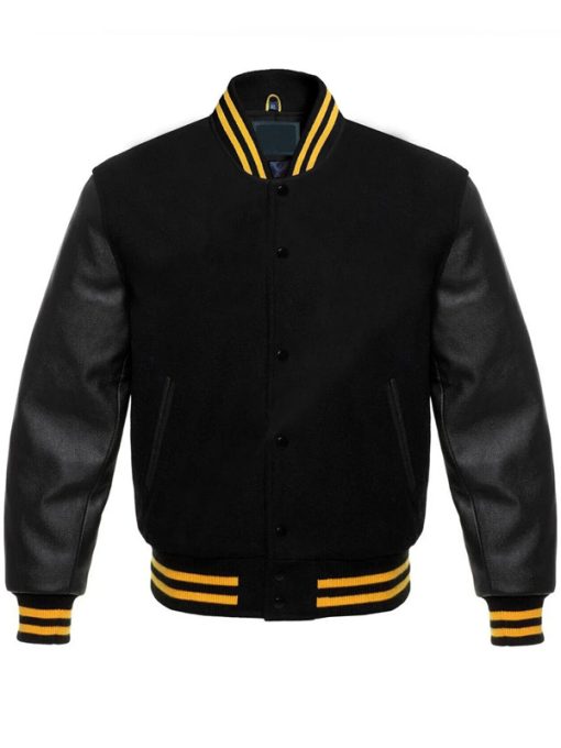 men casual black varsity jacket 510x680