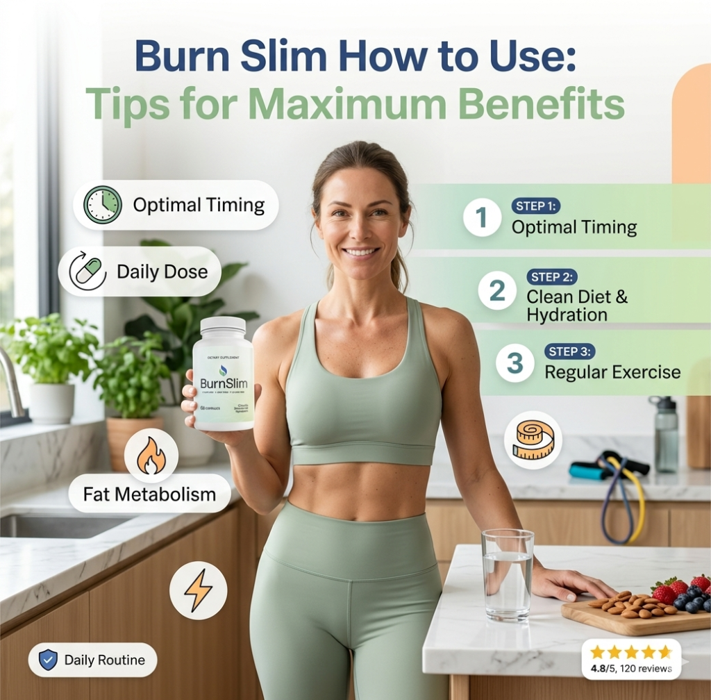 burn slim how to use tips for maximum benefits