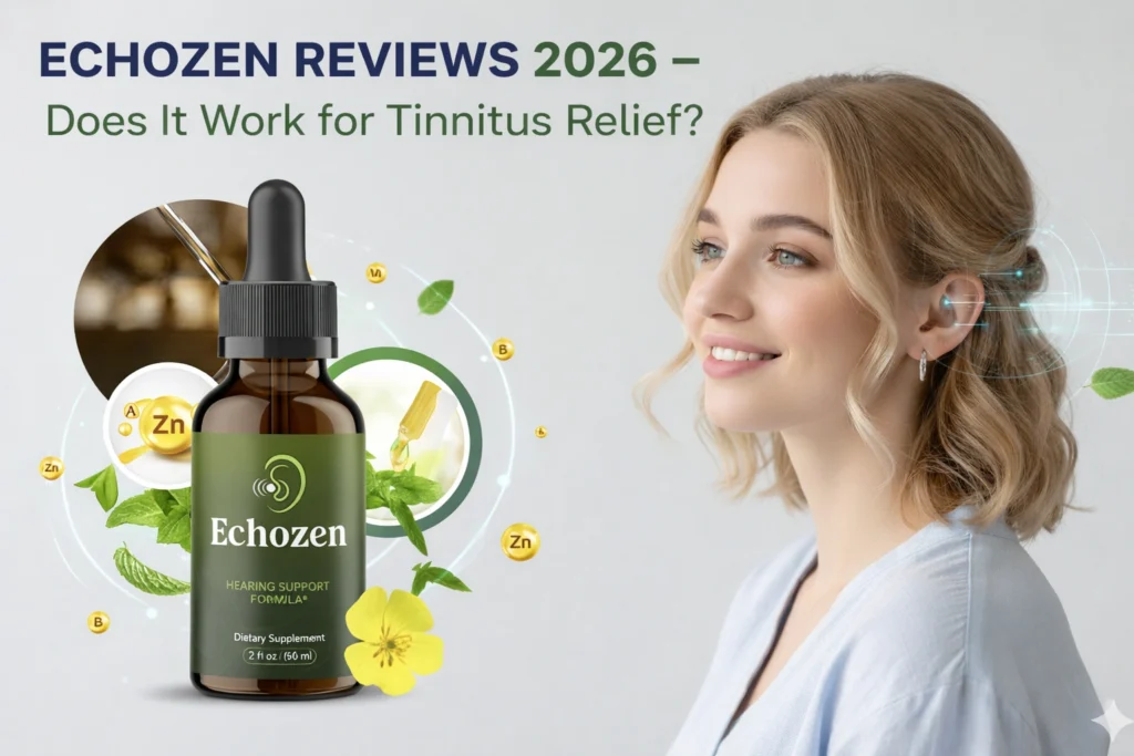 echozen tinnitus relief promo image