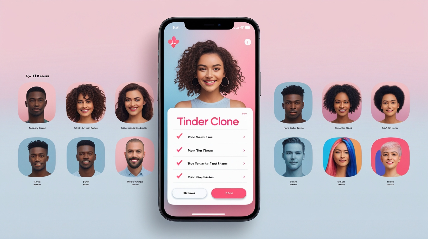 Top 10 Key Features Every Tinder Clone App Must Have in 2026 - Services ...