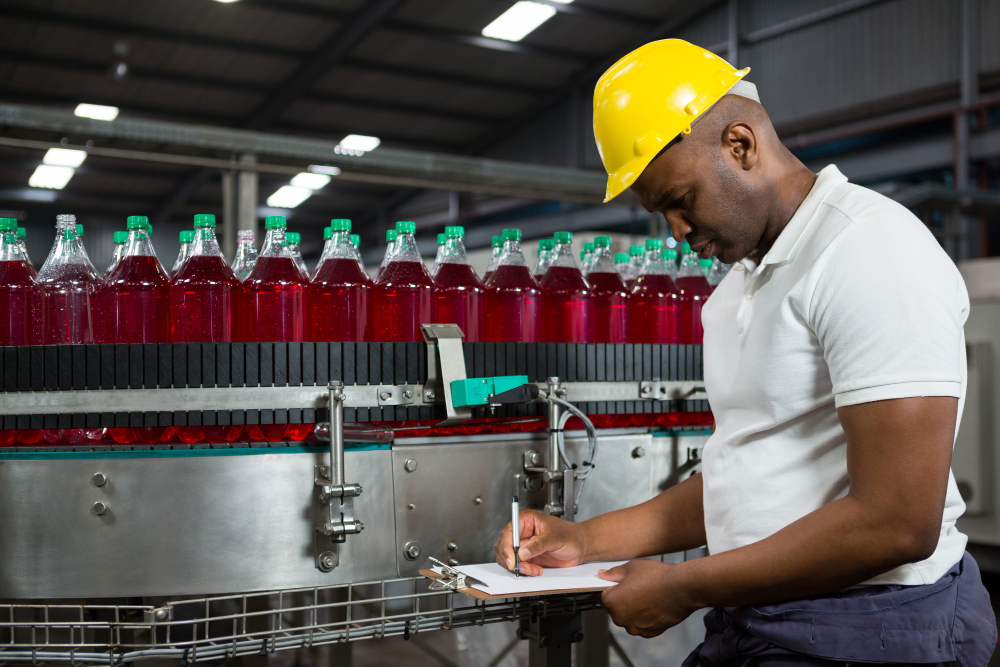 staff inspecting product quality