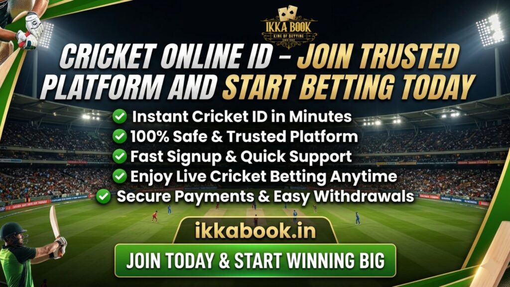 cricket online id – join trusted platform and start betting today