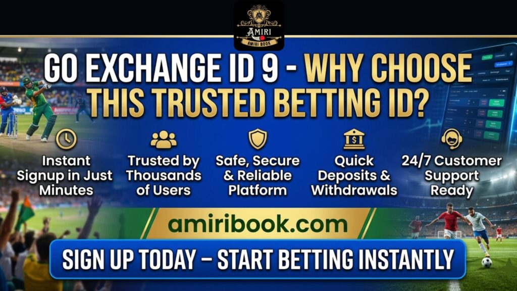 go exchange id 9 why choose this trusted betting id?