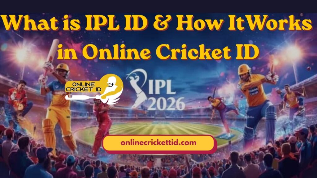 what is ipl id and how it works in online cricket id