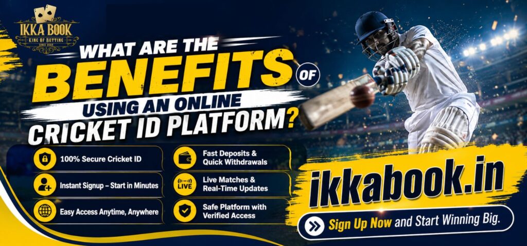 what are the benefits of using an online cricket id platform