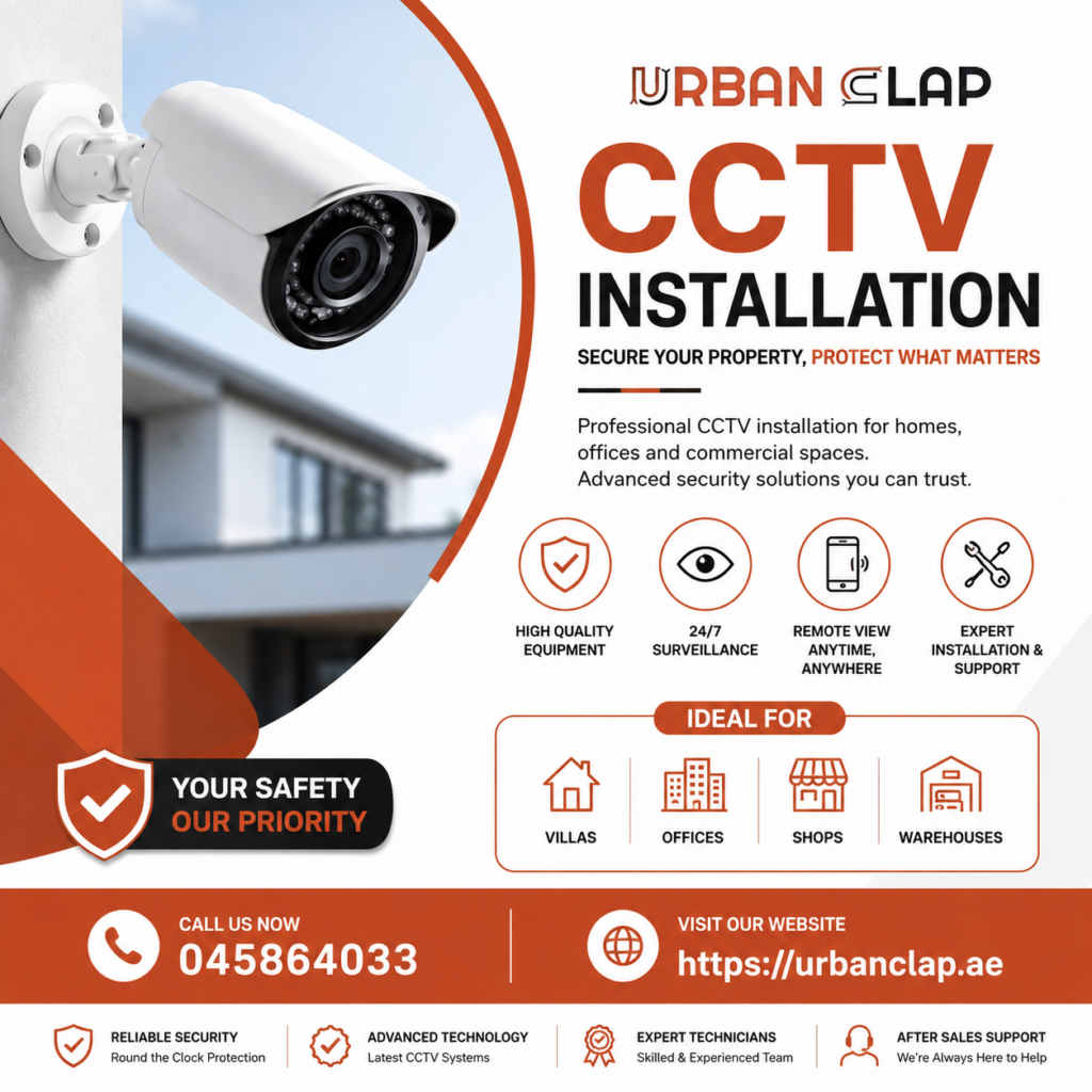 cctv installation Dubai