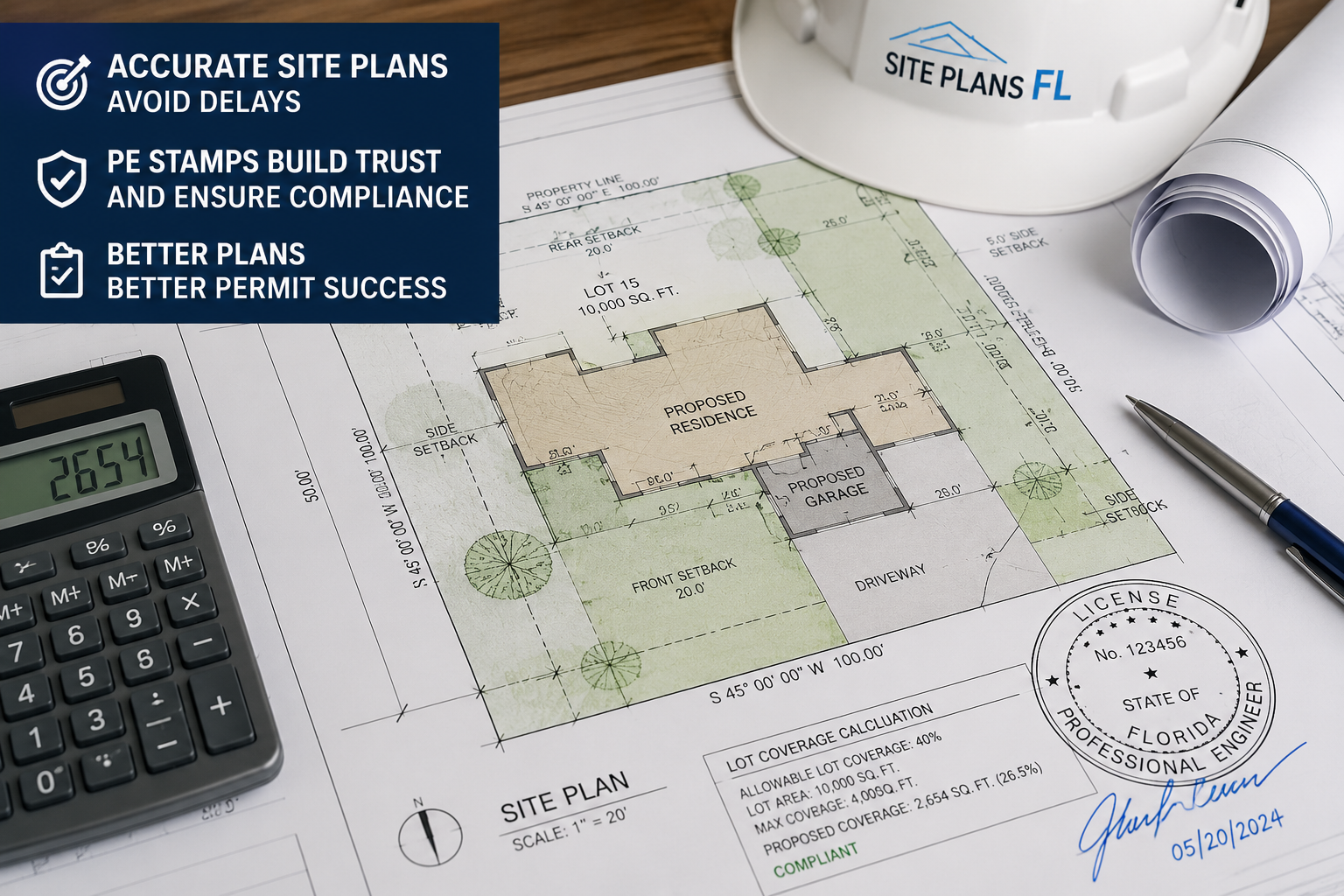 How Accurate Site Plans and PE Stamps Improve Permit Success » Services ...