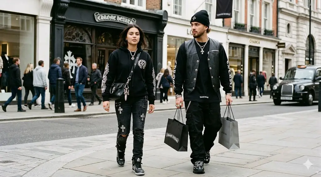 chrome hearts clothing trends in luxury streetwear fashion