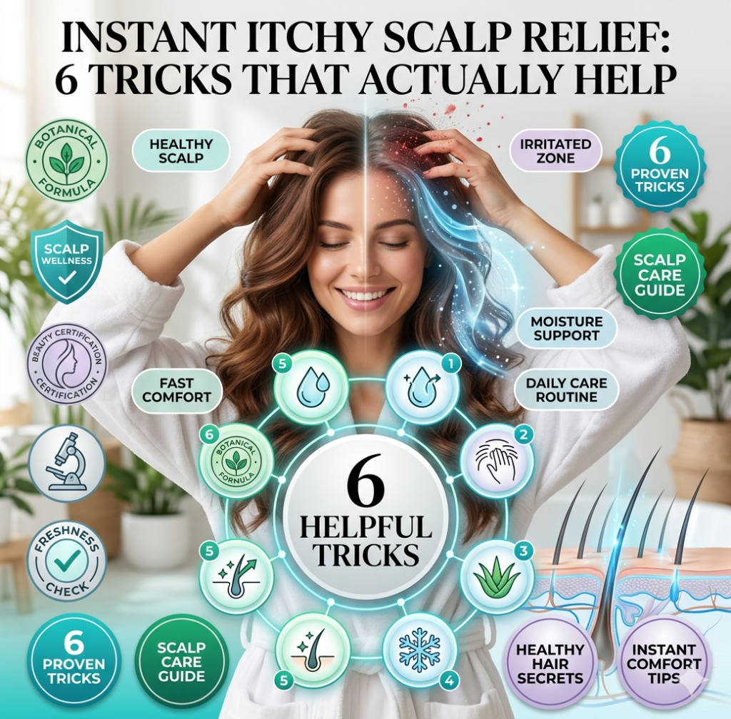instant itchy scalp relief 6 tricks that actually help