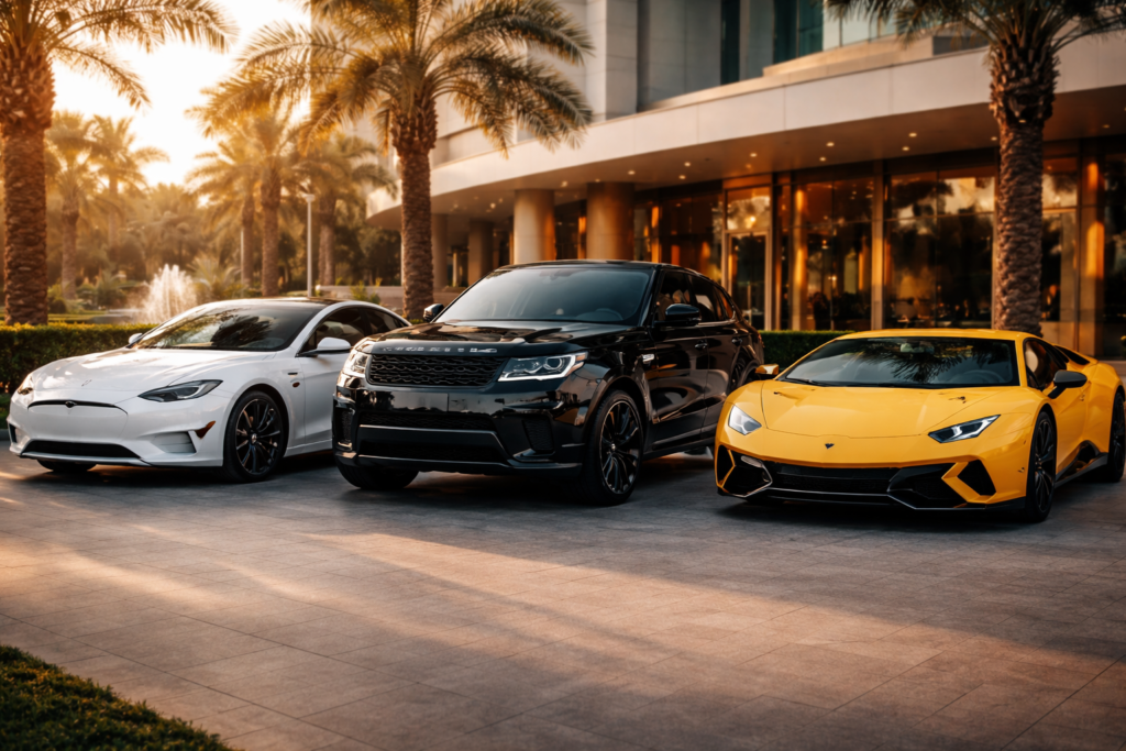 luxury car rental Dubai