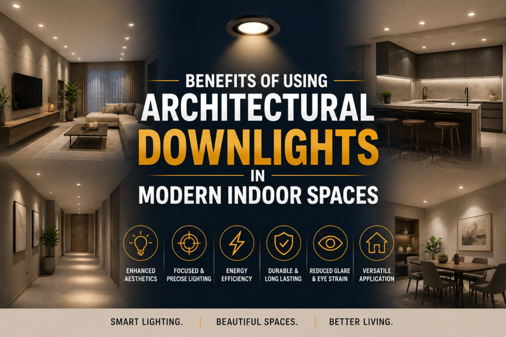 using architectural downlights