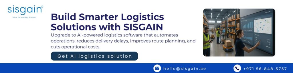 build smarter logistics solutions with sisgain