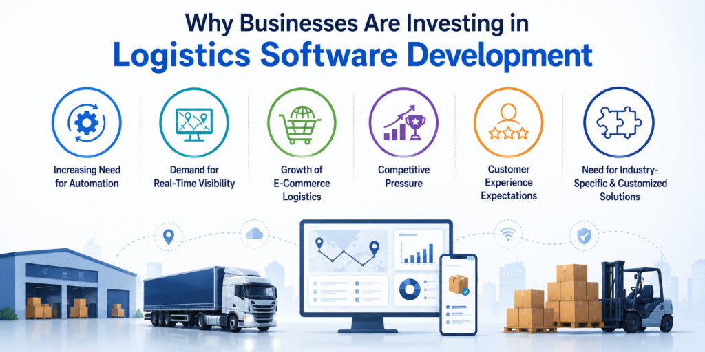 why businesses are investing in logistics software